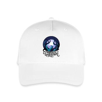 UMARME DAS UNBEKANNTE - Kinder Bio Basecap - Weiß - Vorne