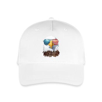 eagle head - Casquette de baseball bio Enfant - blanc - Devant