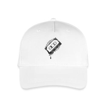Cassette dégoulinante - Casquette de baseball bio Enfant - blanc - Devant