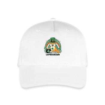Chien lutin à temps partiel Fête de la Saint-Patrick - Casquette de baseball bio Enfant - blanc - Devant