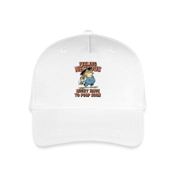 Intestin irritable Syndrom Cowboy Frog - Casquette de baseball bio Enfant - blanc - Devant