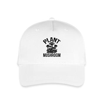 Champignon végétal - Casquette de baseball bio Enfant - blanc - Devant