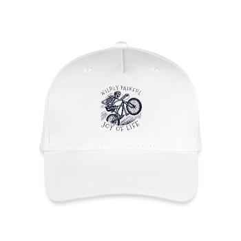 Vélo Follement Douloureux Joie De Vivre - Casquette de baseball bio Enfant - blanc - Devant