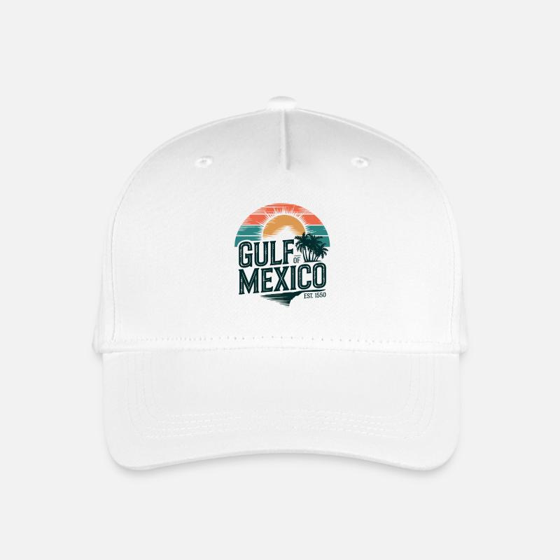 Gulf Of Mexico - Kinder Bio Basecap - Weiß