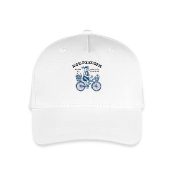 Easter Bunny Hugs & Easter Joy Retro Style - Organic Kids’ Baseball Cap - white - Front