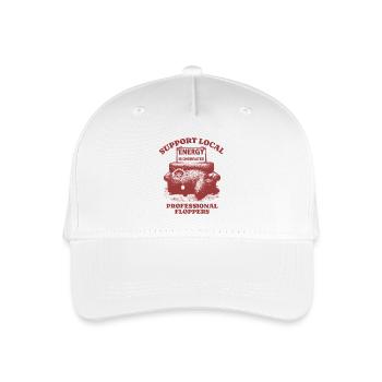 Soutien aux chats Local Ragdoll - Casquette de baseball bio Enfant - blanc - Devant