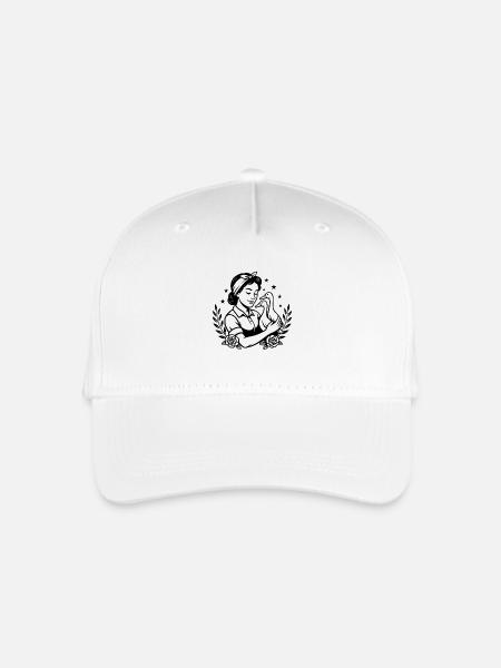 Lustiges Laufenten Entenmama Enten Laufenten - Kinder Bio Basecap - Weiß