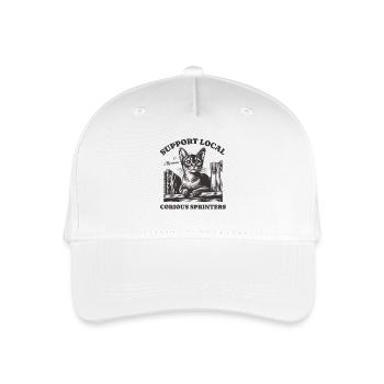 Assistance pour chats Local Abyssin - Casquette de baseball bio Enfant - blanc - Devant