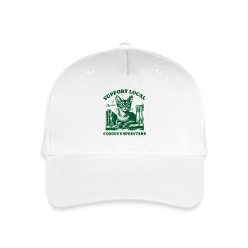 Assistance pour chats Local Abyssin - Casquette de baseball bio Enfant - blanc - Devant