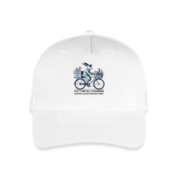 Easter Cottontail Couriers Retro Vintage Style - Organic Kids’ Baseball Cap - white - Front
