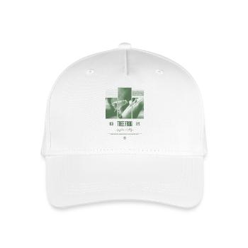 Rotäugiger Laubfrosch Regenwald Amphibie - Kinder Bio Basecap - Weiß - Vorne