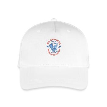 No Crowns Just Presidents Eagle No King - Organic Kids’ Baseball Cap - white - Front