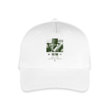 Rotäugiger Laubfrosch Regenwald Amphibie - Kinder Bio Basecap - Weiß - Vorne