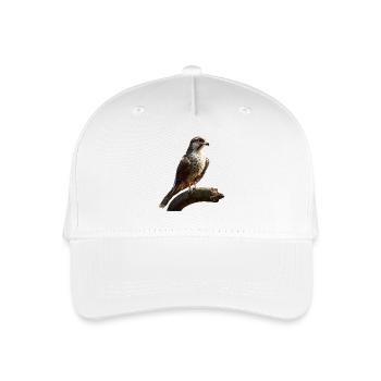 Falke Turmfalke Falkenjagd Wanderfalke Süße Falken - Kinder Bio Basecap - Weiß - Vorne