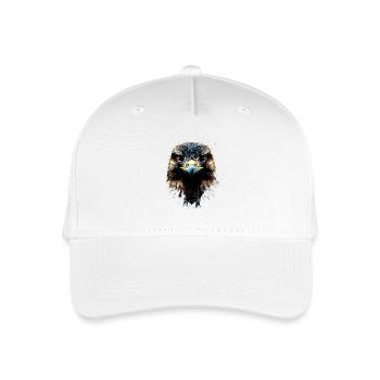 Falke Turmfalke Falkenjagd Wanderfalke Süße Falken - Kinder Bio Basecap - Weiß - Vorne