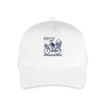 Easter Hopline Express Retro Aesthetic - Organic Kids’ Baseball Cap - white - Front