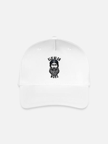Ostfriesische Nordsee Seemann Klei Mi An Mors - Kinder Bio Basecap - Weiß