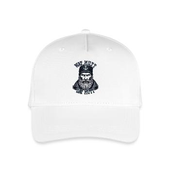 East Frisian North Sea Seaman Wat Mutt Dat Mutt - Organic Kids’ Baseball Cap - white - Front