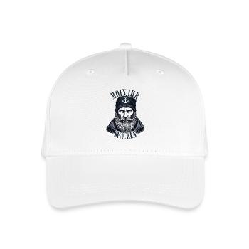 East Frisian North Sea Seaman Moin Your Spacken - Organic Kids’ Baseball Cap - white - Front