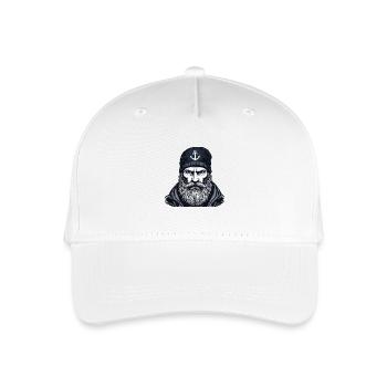 East Frisian North Sea Seaman - Organic Kids’ Baseball Cap - white - Front