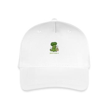 Dessin animé du monstre de brocoli – Broccozilla - Casquette de baseball bio Enfant - blanc - Devant