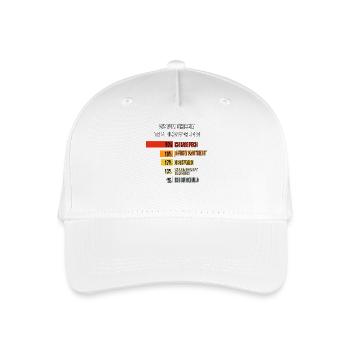 Pourquoi je perds des triathlons – Graphique à barres - Casquette de baseball bio Enfant - blanc - Devant