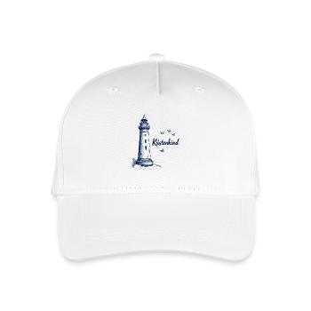 Enfant côtier - Casquette de baseball bio Enfant - blanc - Devant