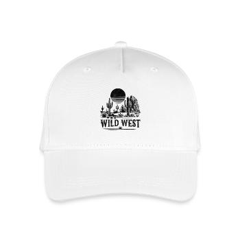 Wilder Westen - Kinder Bio Basecap - Weiß - Vorne