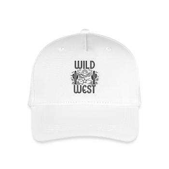 Wilder Westen - Kinder Bio Basecap - Weiß - Vorne