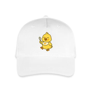 Futtern fürs Leben - Kinder Bio Basecap - Weiß - Vorne