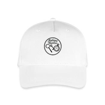 Antique Hunter Flea Market Retro Vintage - Organic Kids’ Baseball Cap - white - Front