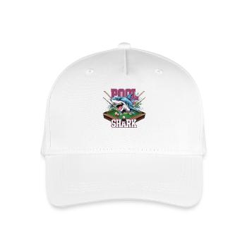 Pool Shark Chemise de joueur - Casquette de baseball bio Enfant - blanc - Devant