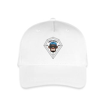 Carbon Monkey - Kinder Bio Basecap - Weiß - Vorne