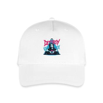 DÉTRUIRE LE SYSTÈME - Casquette de baseball bio Enfant - blanc - Devant