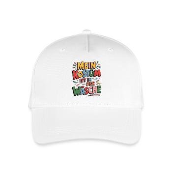 Costume d’urgence - Mon costume est au lavage - Casquette de baseball bio Enfant - blanc - Devant