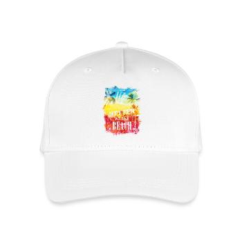 Beach Better Life - Kinder Bio Basecap - Weiß - Vorne