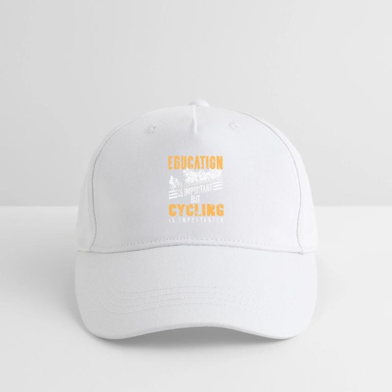 L’éducation compte, mais le cyclisme compte encore plus Casquette de baseball bio Enfant
