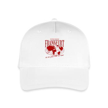 Frankfurt Heimat Stolz Fußball Geschenk - Kinder Bio Basecap - Weiß - Vorne
