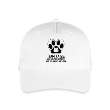We own the store - Organic Kids’ Baseball Cap - white - Front