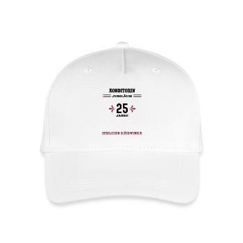 Confectioner 25th anniversary 25th company anniversary - Organic Kids’ Baseball Cap - white - Front