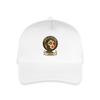 Glory to Machines Robots - Organic Kids’ Baseball Cap - white - Front