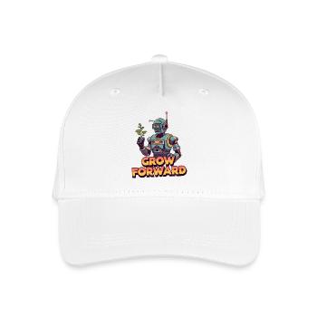 Grandir vers l’avant – Robot de science-fiction rétro - Casquette de baseball bio Enfant - blanc - Devant