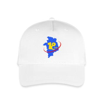 Logo 18 department of Cher - Organic Kids’ Baseball Cap - white - Front