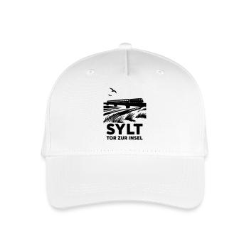 Sylt gateway to the island - Organic Kids’ Baseball Cap - white - Front