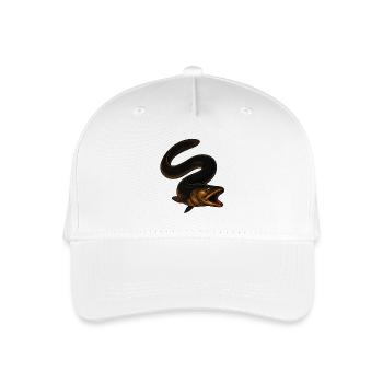 Fascinating eel in the water - Organic Kids’ Baseball Cap - white - Front