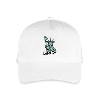 Statue de la Liberté Dear Tea - Casquette de baseball bio Enfant - blanc - Devant
