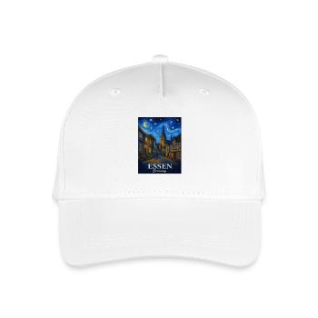 Starry Night in Essen Old Town - Organic Kids’ Baseball Cap - white - Front
