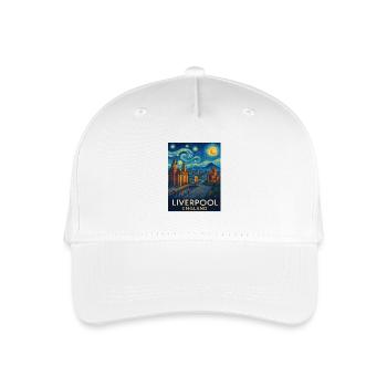 Liverpool England - Kinder Bio Basecap - Weiß - Vorne
