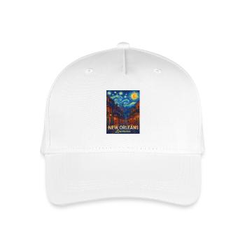 La Nouvelle-Orléans, Louisiane - Casquette de baseball bio Enfant - blanc - Devant