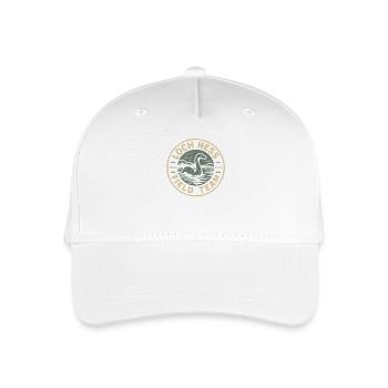 Loch Ness Field Team Funny Cryptid Loch Ness - Organic Kids’ Baseball Cap - white - Front